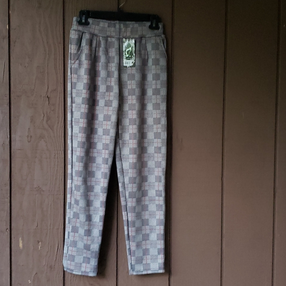 Hots Wing plaids pants